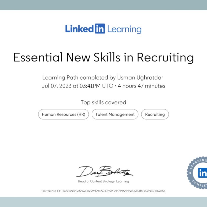 Essential New Skills in Recruiting