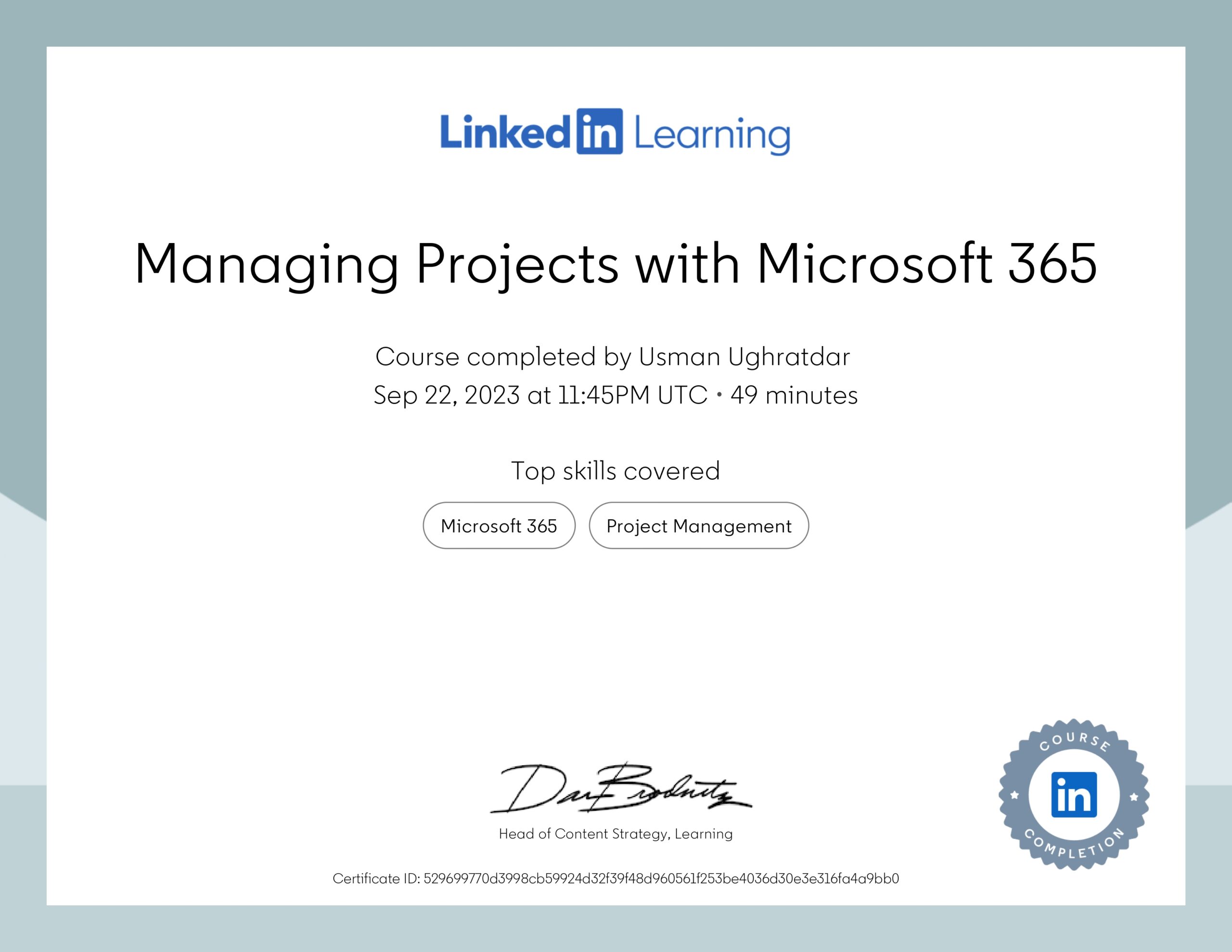 Managing Projects with Microsoft