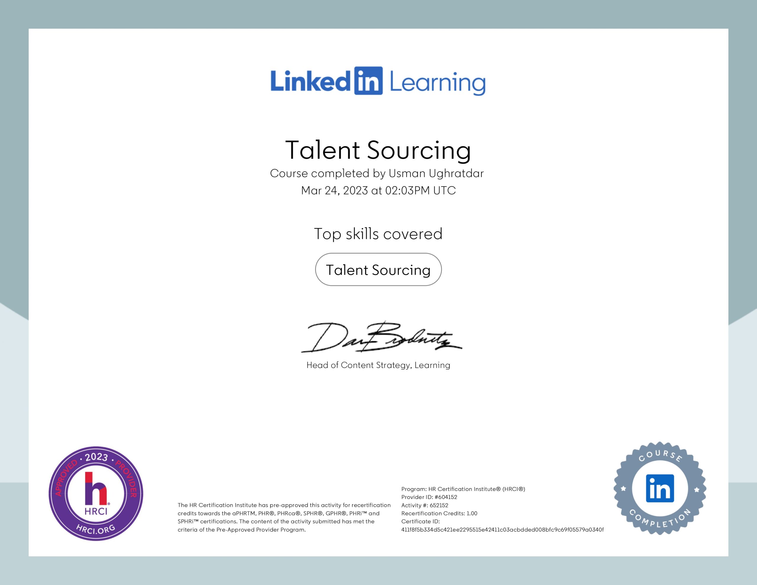 Talent Sourcing